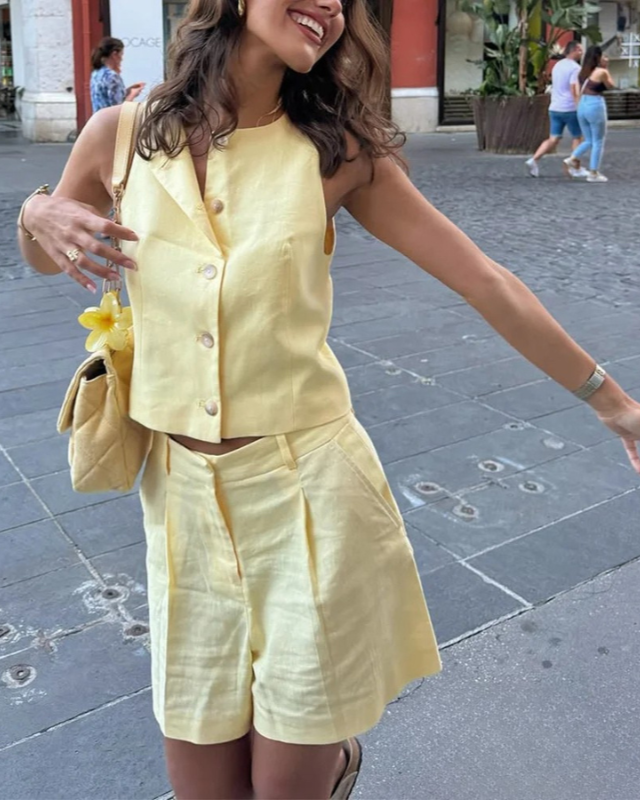 Amalfi Linen Co-ord