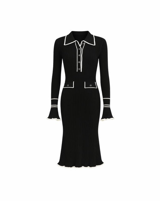 Essenza Contrast Maxi Dress