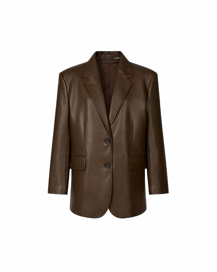 Milano Genuine Leather Blazer