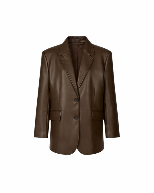 Milano Genuine Leather Blazer