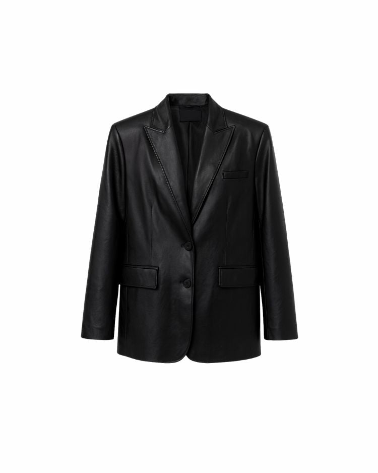 Milano Genuine Leather Blazer