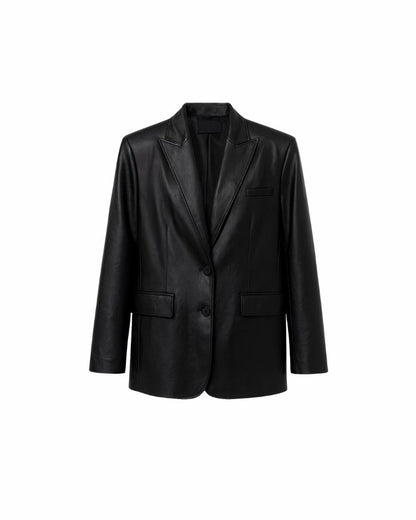 Milano Genuine Leather Blazer