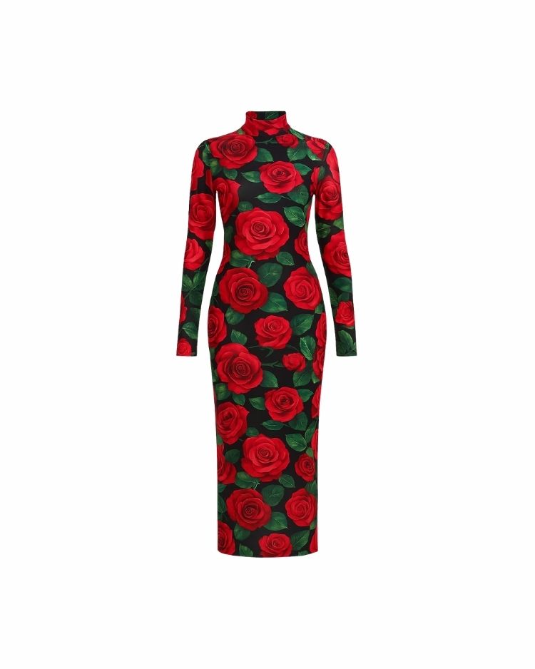 Rosalia Floral Midi Dress