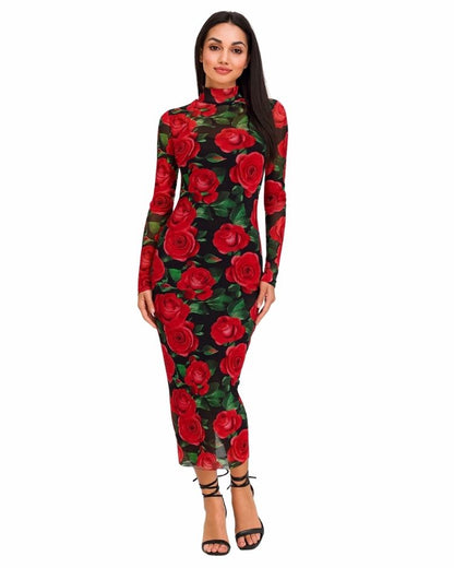 Rosalia Floral Midi Dress