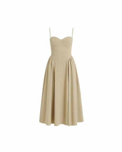 Vienna Corset Midi Dress