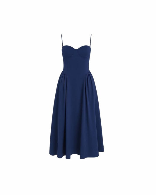 Vienna Corset Midi Dress
