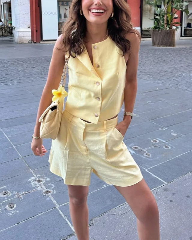 Amalfi Linen Co-ord