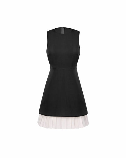 Celeste Pleated Mini Dress