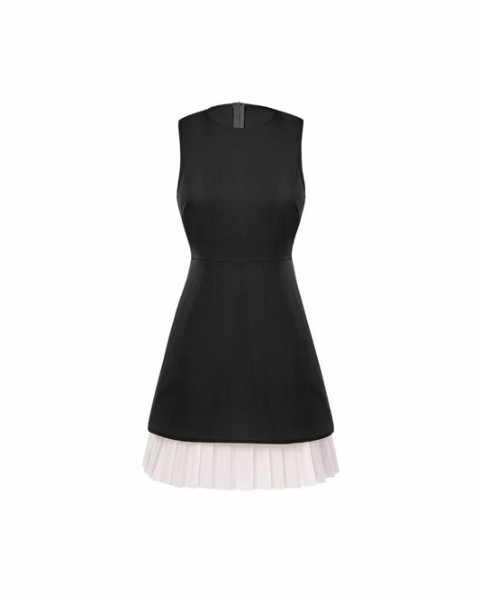 Celeste Pleated Mini Dress