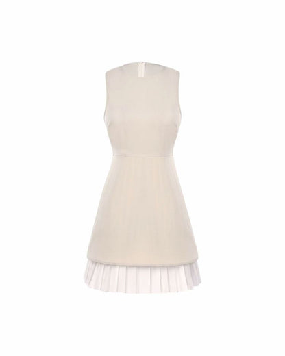 Celeste Pleated Mini Dress