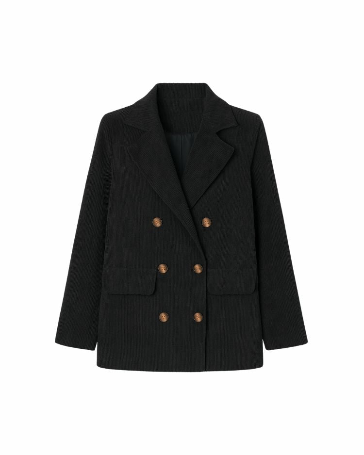 Velour Corduroy Blazer