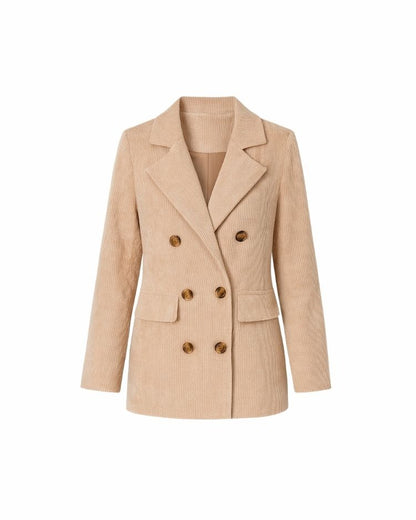 Velour Corduroy Blazer