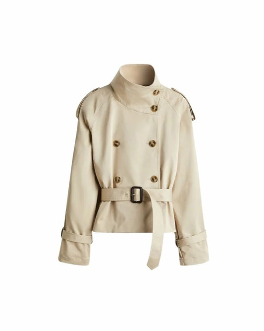 Étoile Beige Belted Trench