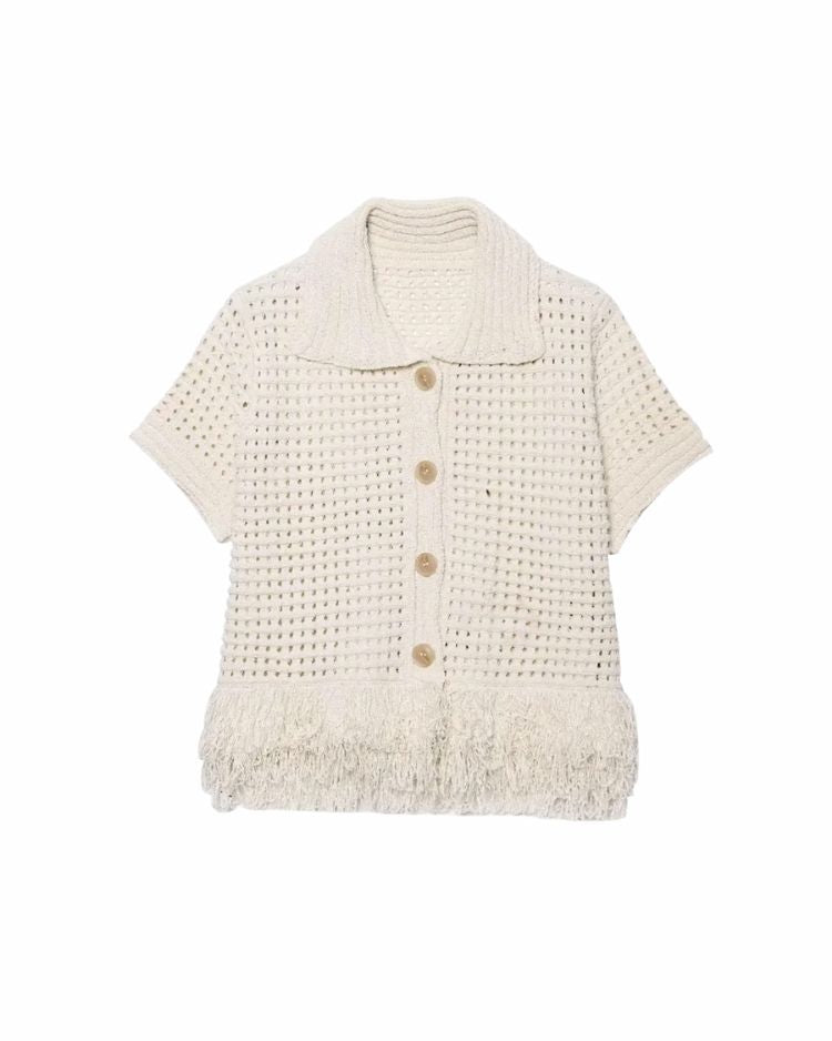 Capri Fringe Knit Co-ord