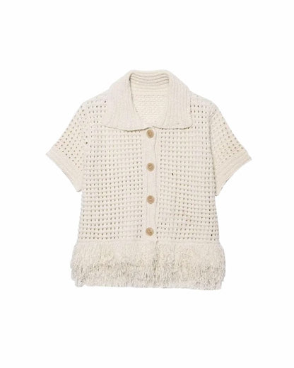 Capri Fringe Knit Co-ord