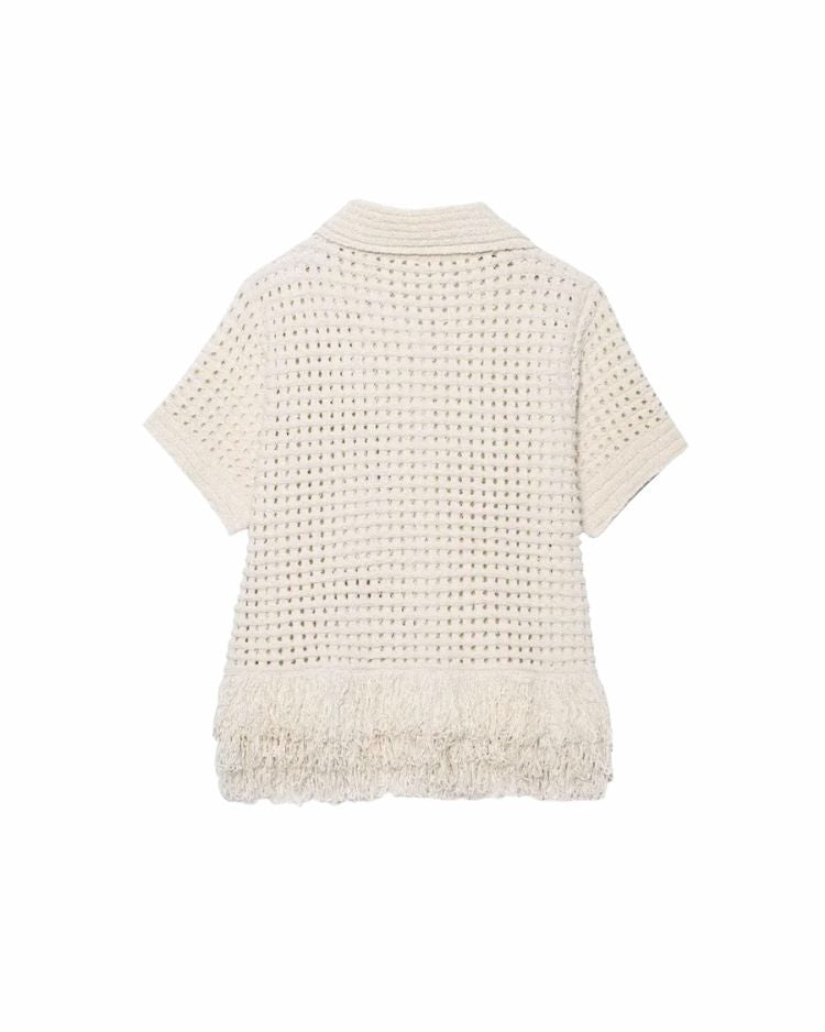 Capri Fringe Knit Co-ord