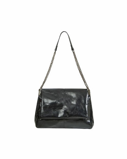 Leather Chain Shoulder Bag