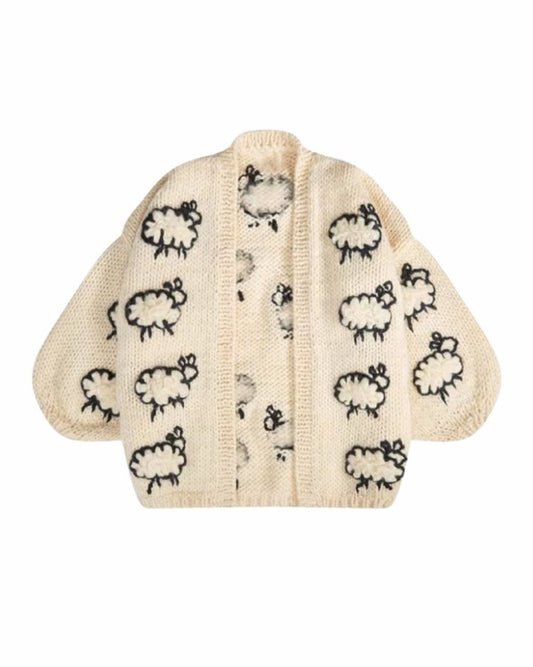Devon Sheep Knit Cardigan