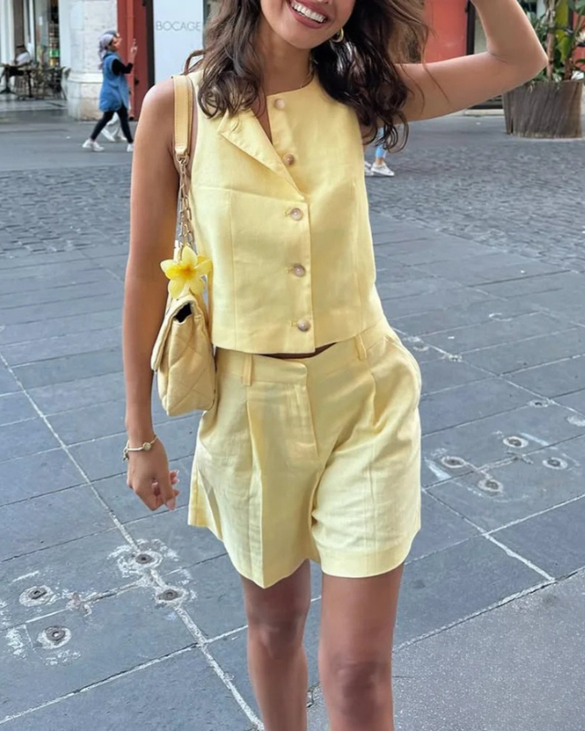 Amalfi Linen Co-ord