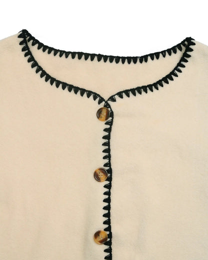 Merveille Contrast Trim Jacket