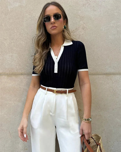 Kensington Contrast Polo