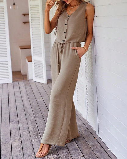 Mia Linen Co-ord Set