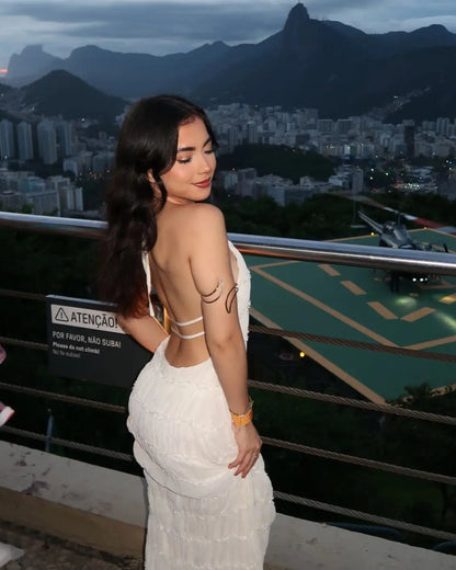Serena Halter Dress