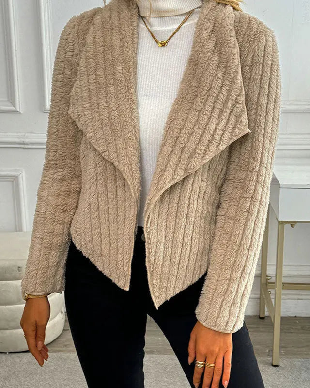Alba Fleece Jacket Beige