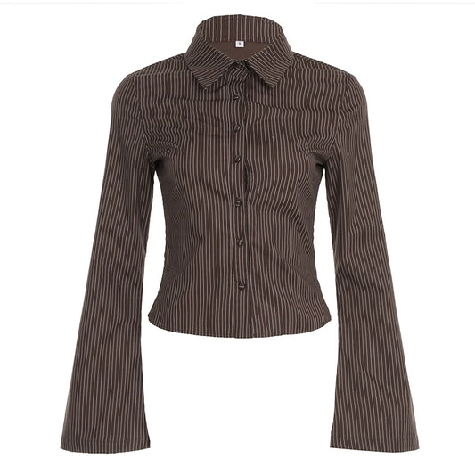 Vittoria Striped Fitted Shirt