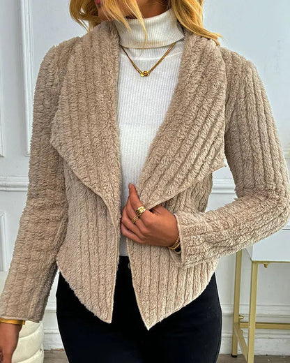 Alba Fleece Jacket Beige