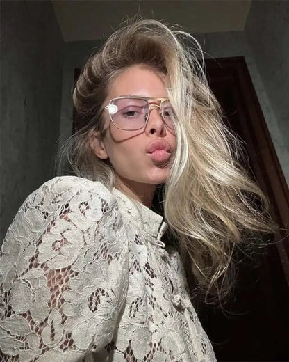 Madeleine Lace Blouse