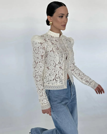 Madeleine Lace Blouse