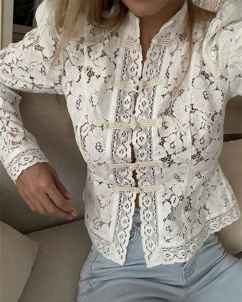 Madeleine Lace Blouse