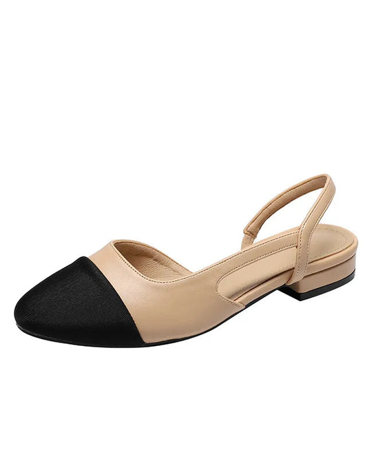 Élise Bicolor Slingbacks