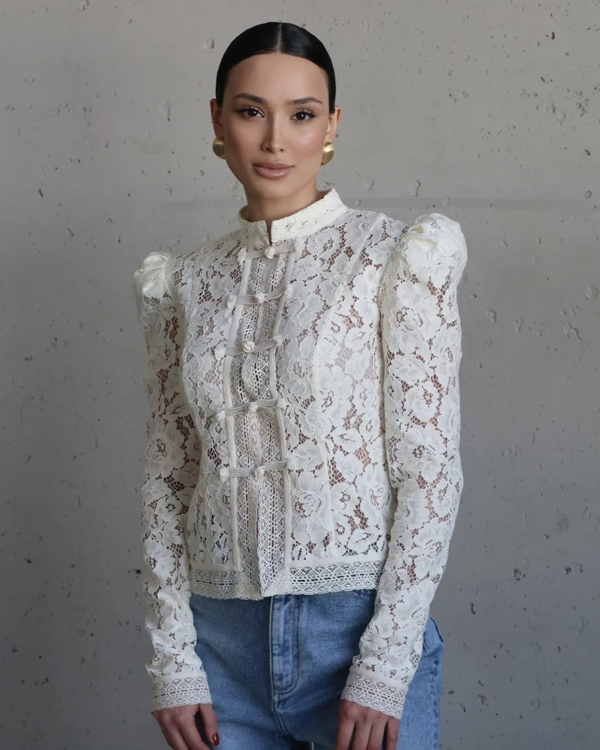 Madeleine Lace Blouse